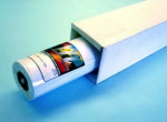 Coated color plotter paper