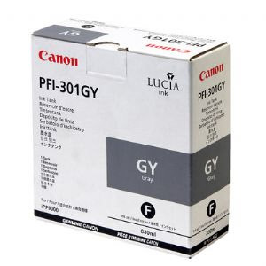 Canon Ink Tank - PFI-301 - iPF 8000 8000S 9000 9000S - 330ml - GRAY