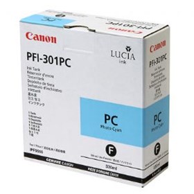 Canon Ink Tank - PFI-301 - iPF 8000 8000S 8100 9000 9000S 9100 - 330ml - PHOTO CYAN