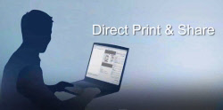 Canon iPF 680 Direct Print & Share feature